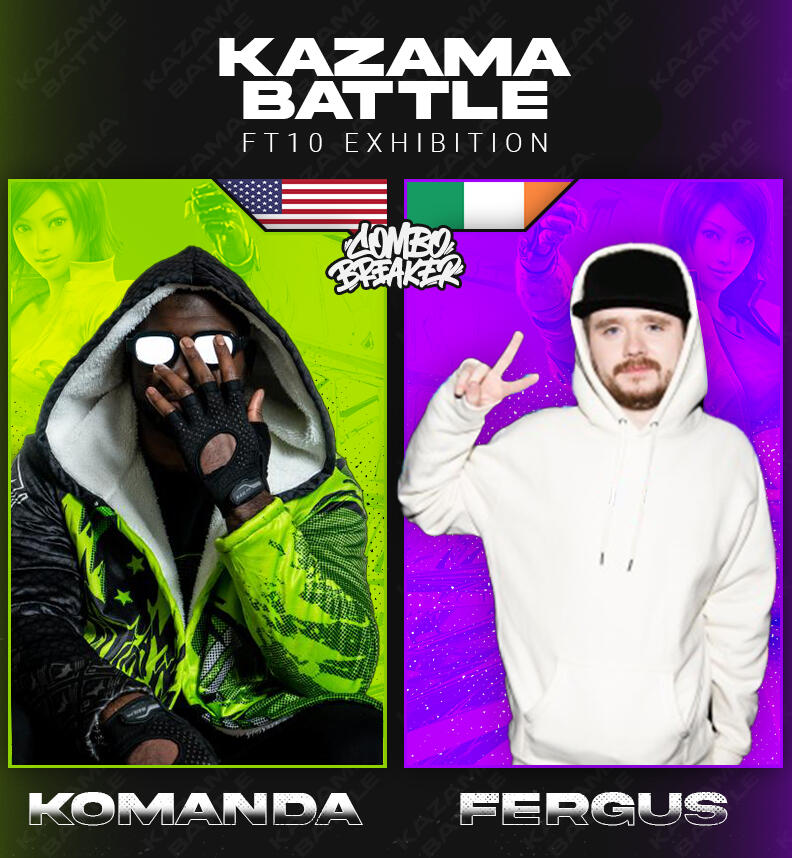 KAZAMA BATTLE - Exhibition Poster