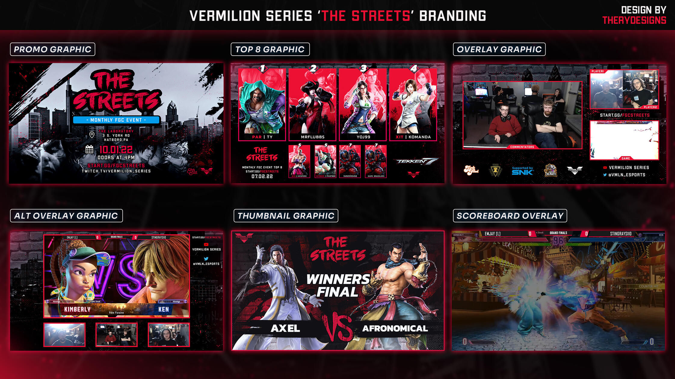 &#39;The Streets&#39; Event Branding