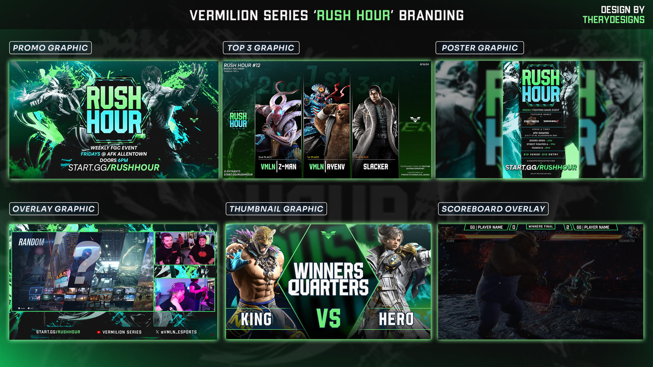 &#39;Rush Hour&#39; Event Branding