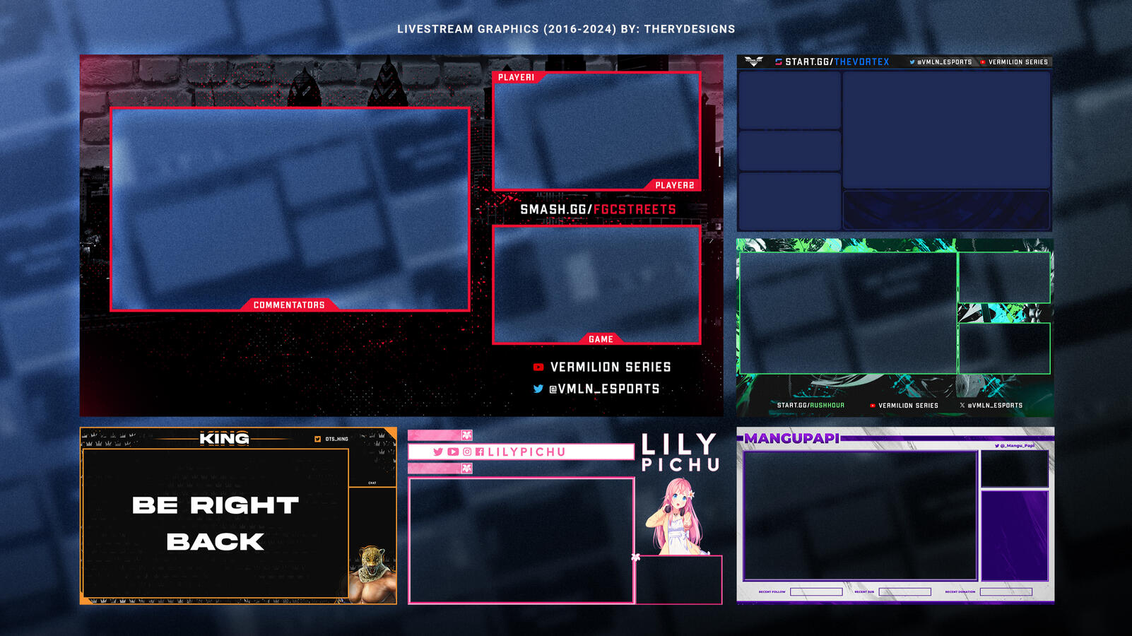 Livestream Overlay Graphics